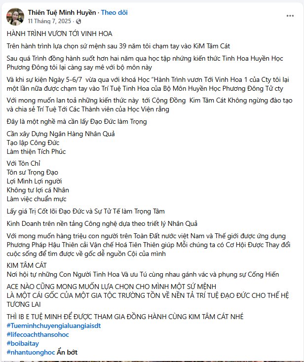 Phản hồi người tham dự