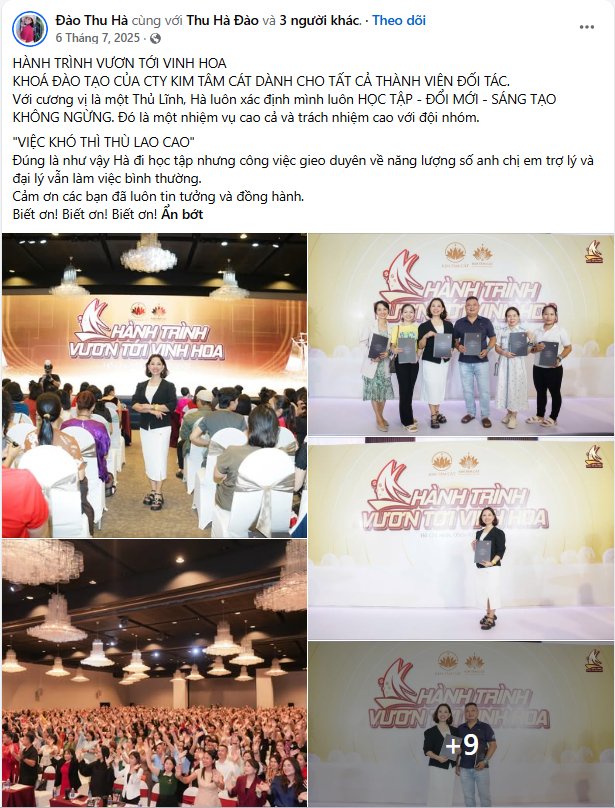 Phản hồi người tham dự
